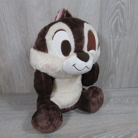 Disney Chip & Dale Sega Jumbo BIG Fluffy Plush Chip Stuffed Toy 20” - Picture 5 of 10